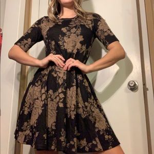 Alpaca wool dress